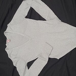 Victoria's Secret Shimmering Silver Top